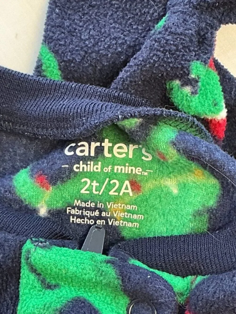 3/$20 Bundle Carter’s Toddler Footed Pajama Bundle 2T/24M Dinosaur Dog Sleepers